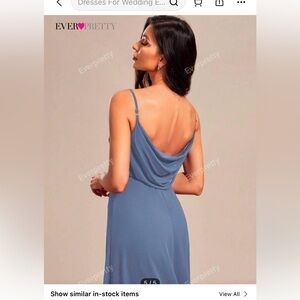 Dusty Blue brand new bridesmaid dress